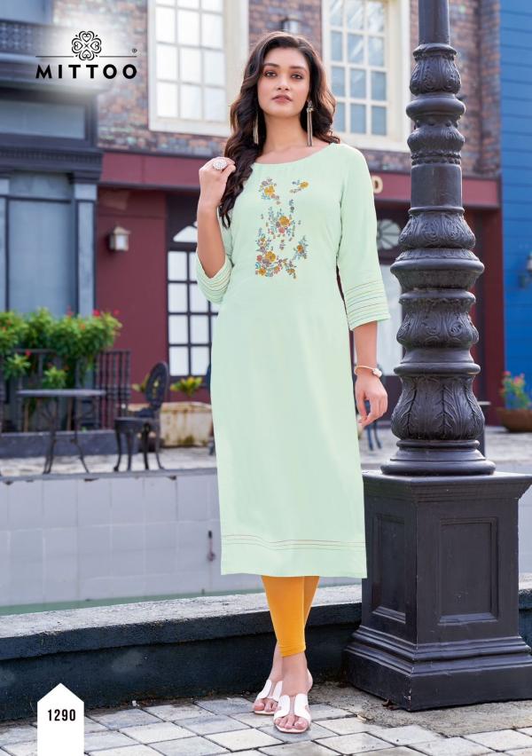 Mittoo Palak Vol 33 Heavy Rayon Designer Kurti Collection